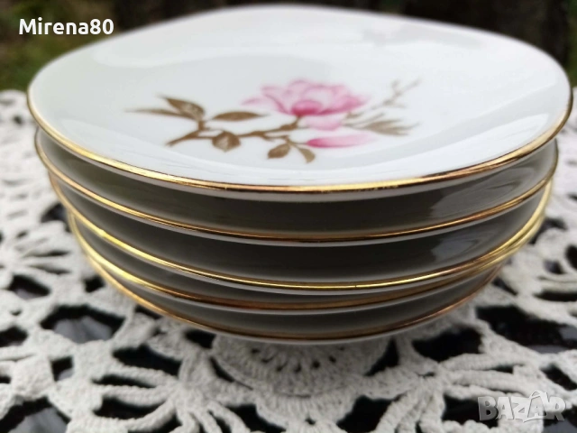 * Alboth & Kaiser Bavaria * - винтидж сервиз за десерт !, снимка 5 - Антикварни и старинни предмети - 54087623
