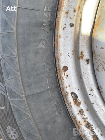 зимни гуми 215 75 16 C цедки, снимка 2 - Гуми и джанти - 52234772