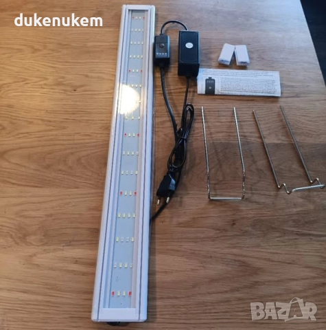 LED осветление за аквариум, лампа, 40–60 см, пълен спектър и таймер, снимка 8 - Лед осветление - 52622110