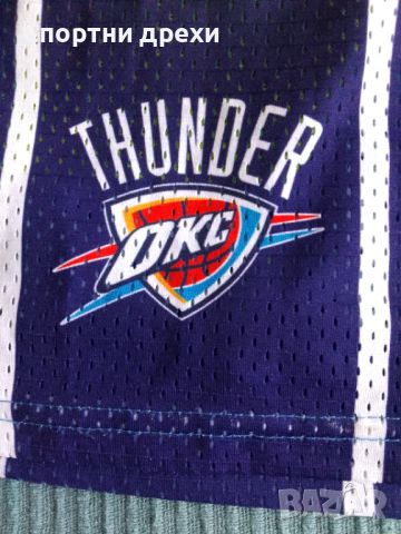 Оригинални NBA шорти Oklahoma City Thunder (M), снимка 4 - Спортни дрехи, екипи - 45467416