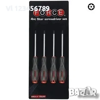 Отвертки TORX 5-стенни с отвор T6-T7-T8-T9 FORCE