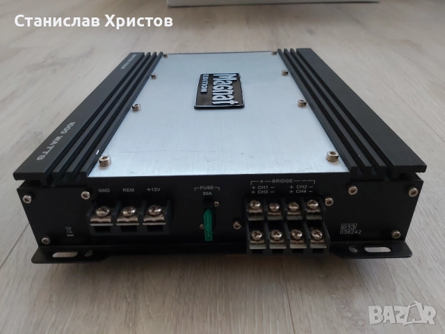 Усилвател MAGNAT 1000W, снимка 2 - Ресийвъри, усилватели, смесителни пултове - 52801923