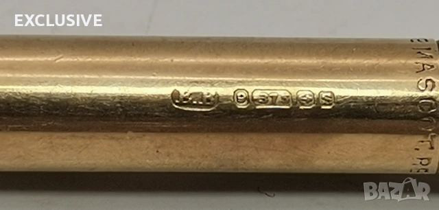 Златна химикалка 9к 1930г 29,4гр, снимка 2 - Други - 53711292