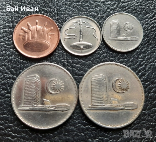 Лот монети 1 , 5 и 20 сен Малайзия -без повтарящи се !, снимка 5 - Нумизматика и бонистика - 53045793