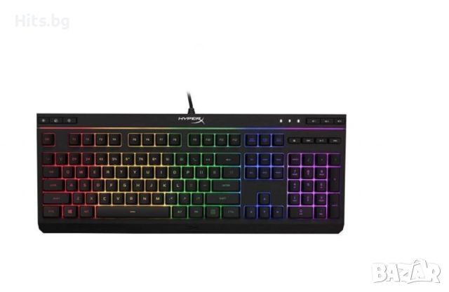 Геймърска периферия - Геймърски клавиатури - HYPERX ALLOY CORE, RGB ПОДСВЕТКА, ЧЕРЕН, снимка 1 - Клавиатури и мишки - 46778305