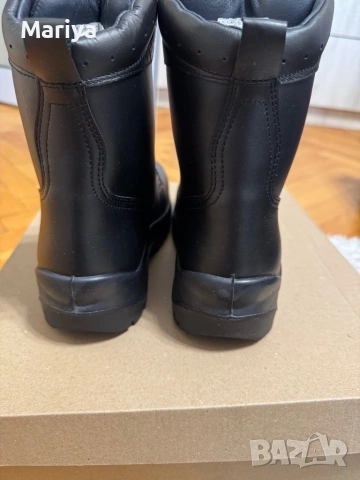 Кубинки черни 37 номер, снимка 6 - Дамски боти - 53944085