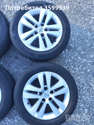 Оригинални алуминиеви джанти 5/110/R16 за Opel, Fiat, Alfa Romeo, Saab , снимка 11 - Гуми и джанти - 52537879