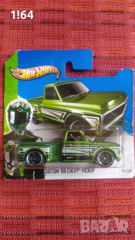 Hot Wheels Custom '69 Chevy Pickup, снимка 1 - Колекции - 46384025