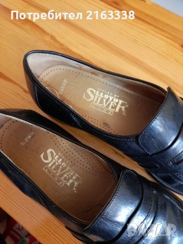 Черни обувки LLOYD SILVER естествена кожа ном.42.5, снимка 3 - Ежедневни обувки - 45778411