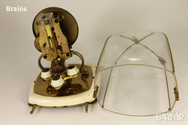 SCHATZ 400 Дневен Немски Механичен Часовник 1950's, снимка 9 - Антикварни и старинни предмети - 53302794