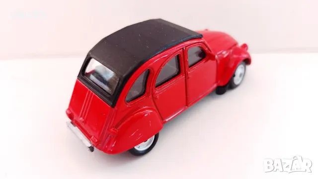 Citroen 2 CV Welly - Мащаб 1:60, снимка 4 - Колекции - 47822283