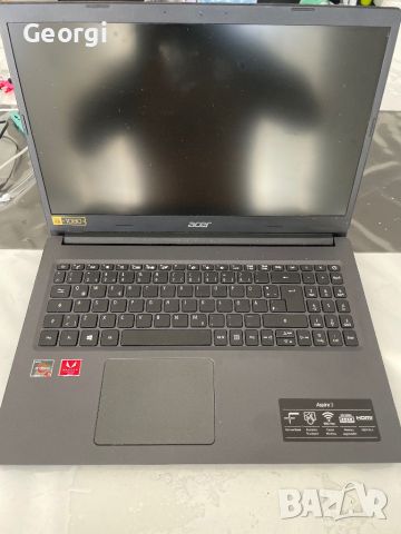 Лаптоп Acer Aspire Ryzen 5, снимка 1 - Лаптопи за дома - 46165178