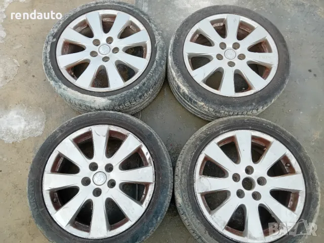 Алуминиеви джанти 17" 5x114.3 Toyota Avensis t25, снимка 1 - Гуми и джанти - 48765465