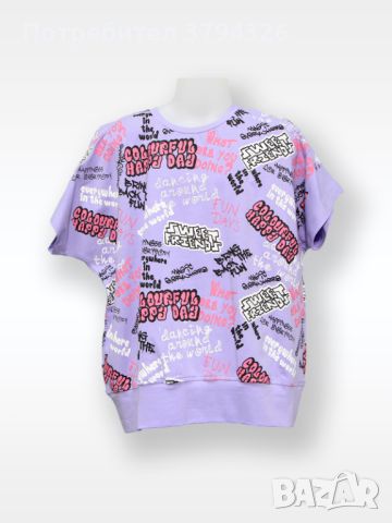 Тениска за момиче CEGISA "Пролет-лято", снимка 2 - Детски тениски и потници - 46447753