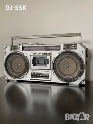 SHARP GF-7474Z VINTAGE RETRO BOOMBOX Ghetto Blaster радио касетофон, снимка 3 - Радиокасетофони, транзистори - 45751308