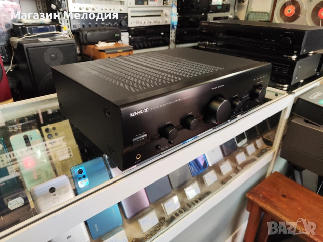 Усилвател Kenwood KA-2050R Black В отлично техническо и визуално състояние., снимка 8 - Ресийвъри, усилватели, смесителни пултове - 51581928