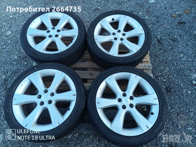 Лети джанти с гуми Subaru 5/100/17