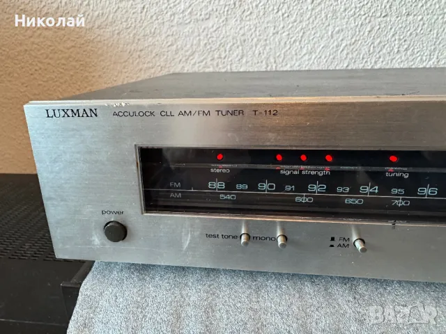 LUXMAN  T-112 АНАЛОГОВ ТУНЕР, снимка 3 - Ресийвъри, усилватели, смесителни пултове - 48860571