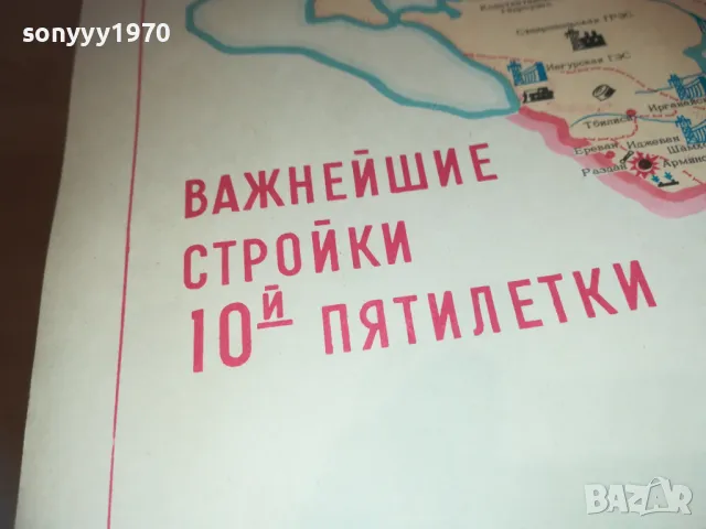 КПСС-ДВОЕН ПОСТЕР ОТ СОЦА-РЕЛИКВА АНТИКА 0809241039, снимка 12 - Антикварни и старинни предмети - 47166262