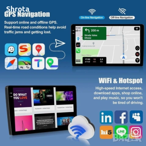 Навигация за Kia Picanto 2011-2017 4G+128G Android 15 и 9" екран, снимка 6 - Аксесоари и консумативи - 53677701