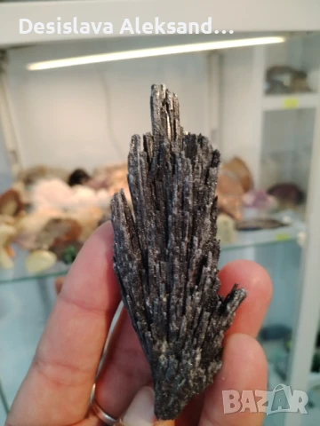 Черен кианит от Бразилия , снимка 1