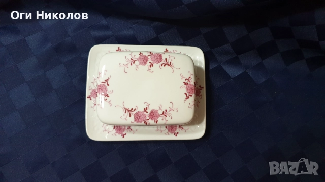 Порцеланов съд за масло- Бавария, снимка 2 - Сервизи - 52257713