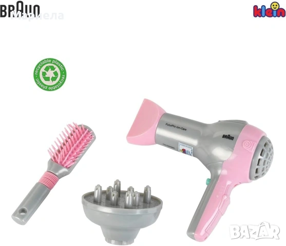 Сешоар Braun | Детски сешоар с четка и дифузер, снимка 7 - Други - 54190440