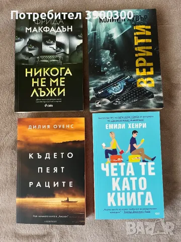 Книги от съвременни автори, снимка 1 - Художествена литература - 48401249