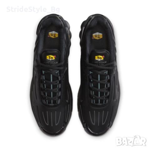 ПРОМО!!! Nike Air Max Plus 3 "Leather Black", снимка 4 - Маратонки - 45928075