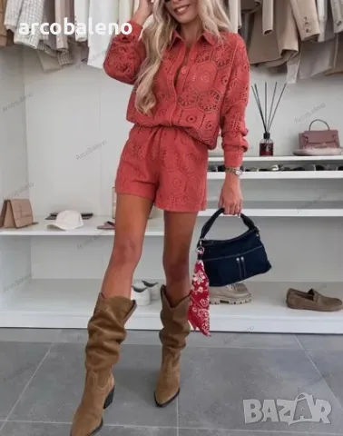 Дамски комплект от две части в ежедневен стил, 2цвята , снимка 10 - Комплекти - 50271819