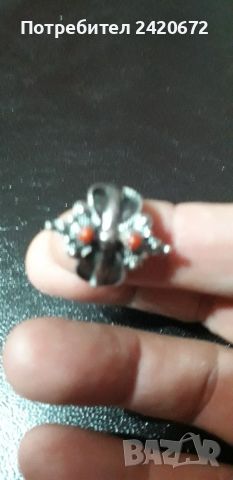 сребърен  пръстен с тюркоаз