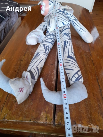 Стара кукла,клоун #30, снимка 2 - Други ценни предмети - 53785927