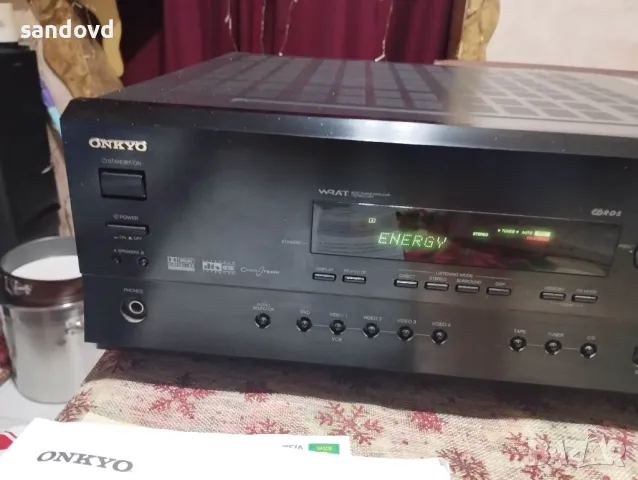 Ресивер ONKYO TR-SX600E цена 240лв, снимка 6 - Ресийвъри, усилватели, смесителни пултове - 48654374