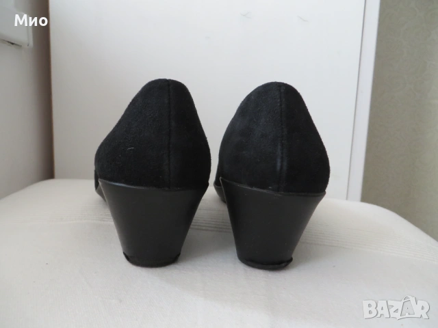 Лачени обувки Geox, естествена кожа, номер 39 1/2, 26,5 см, снимка 3 - Дамски ежедневни обувки - 53927307