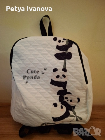 Нова раница и играчка с Панда, снимка 7 - Други - 52434580