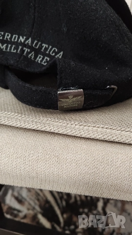 Aeronautica Militare черна шапка оригинал, снимка 3 - Шапки - 52524669
