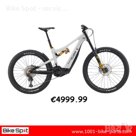 Intense Tazer MX Pro Carbon FS L-XL White Enduro e-Bike Ендуро Е-Байк, снимка 3 - Велосипеди - 45646672