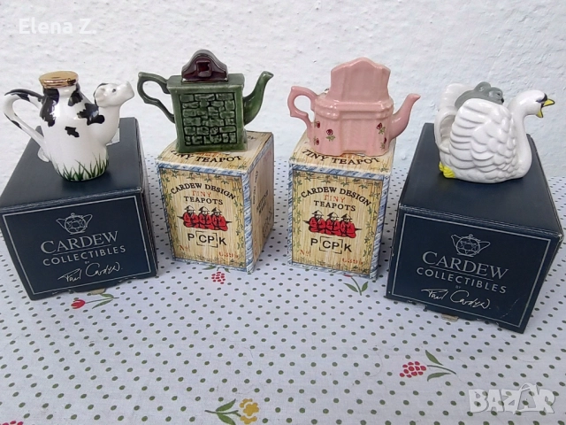 Колекционерски чайници- орнаменти Paul Cardew, снимка 10 - Колекции - 52798508