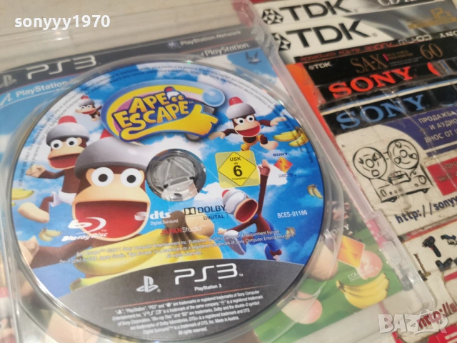 SONY PS3 GAME APE ESCAPE 1904260947H1E3R, снимка 12 - Игри за PlayStation - 54242269