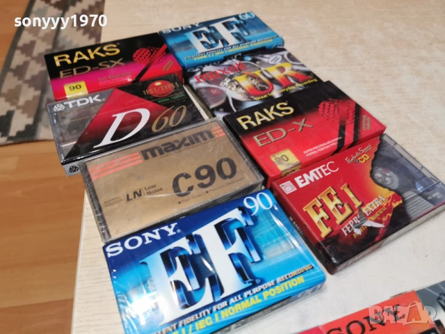 SONY TDK И ДР. КАСЕТИ 1203260826