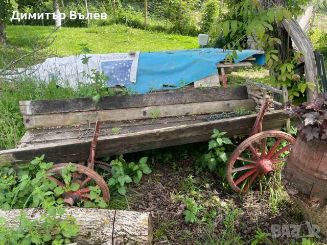 Стара автентична дървена каца за декорация. Цената е за брой., снимка 3 - Антикварни и старинни предмети - 45979481