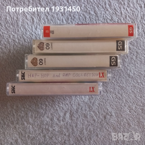 касети за касетофон 5 бр