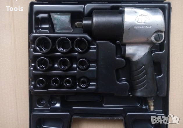 Ingersoll Rand Air Impact Wrench 231GXP 1/2 гаражен гaйковерт 610нм на въздух с 10 броя черни камъни