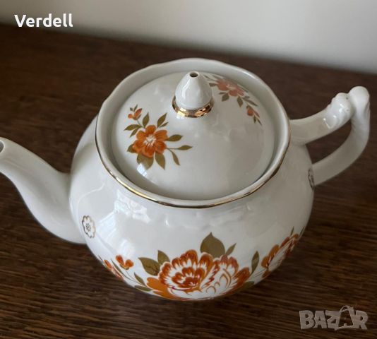 Порцеланов чайник на Вербилки, снимка 4 - Сервизи - 45509409