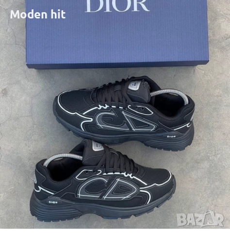 DIOR В30 мъжки маратонки висок клас реплика, снимка 2 - Маратонки - 51663112