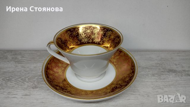 💥💥💥Weimar GDR 1949-1980💥💥💥
Колекционерски двоен сет за кафе/чай. , снимка 1 - Чаши - 45159492