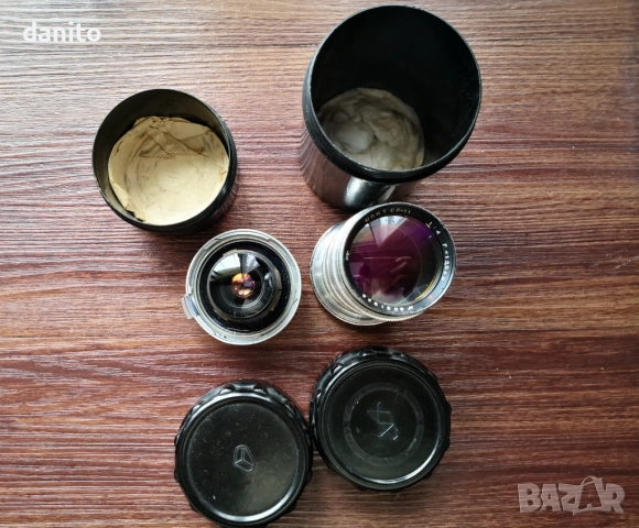 ЛОТ ОБЕКТИВИ Юпитер-11 (Jupiter-11) И Юпитер-12 (Jupiter-12), снимка 2 - Обективи и филтри - 53889441