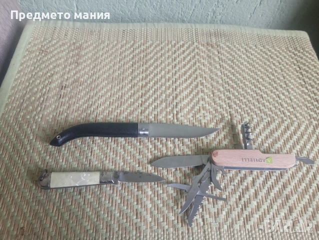 Лот от 3 интересни ножа – ножче ножка нож, снимка 5 - Ножове - 53952228
