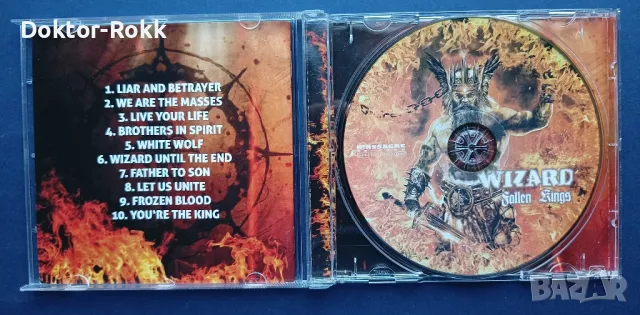 Wizard - Fallen kings 2017 CD, снимка 1