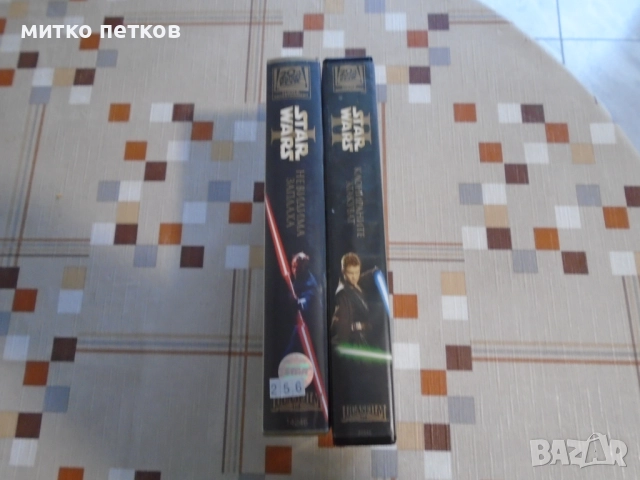 vhs Star Wars, снимка 4 - Приключенски - 52300352
